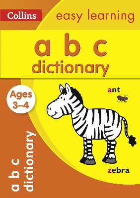 ABC Dictionary Ages 3-4 book