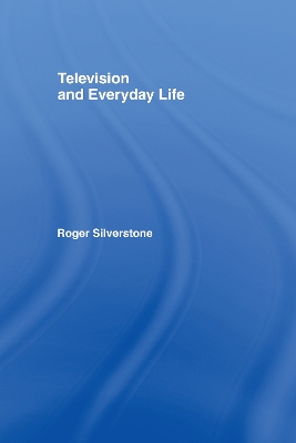 Television And Everyday Life book
