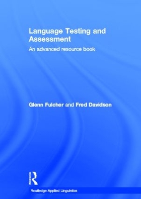 Language Testing and Assessment book