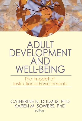 Adult Development and Well-being book