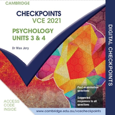 Cambridge Checkpoints VCE Psychology Units 3&4 2021 Digital Card book