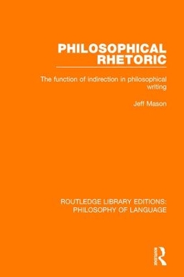 Philosophical Rhetoric book