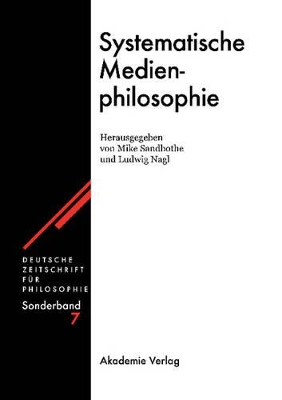 Systematische Medienphilosophie book