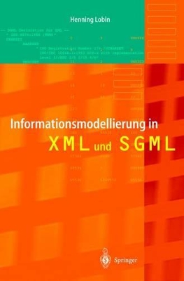 Informationsmodellierung in XML und SGML book