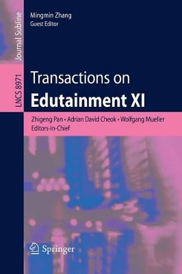 Transactions on Edutainment XI book