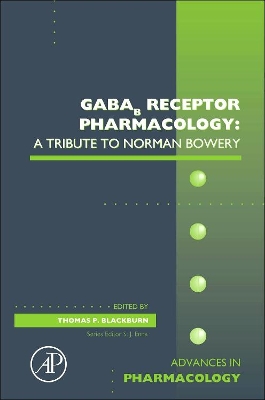 GABAb Receptor Pharmacology: A Tribute to Norman Bowery book