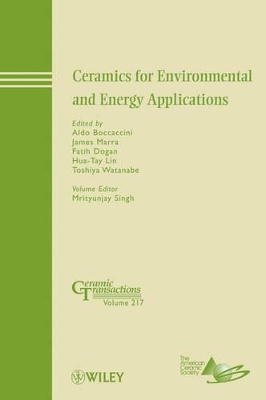 Ceramics for Environmental and Energy Applications book