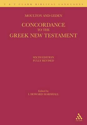 A Concordance to the Greek New Testament book