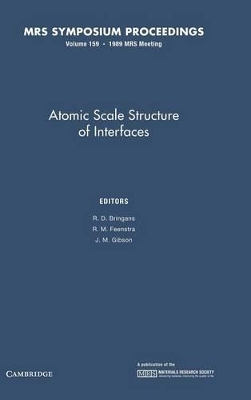 Atomic Scale Structure of Interfaces: Volume 159 by R. D. Bringans