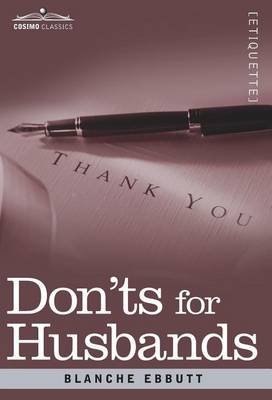 Don'ts for Husbands book