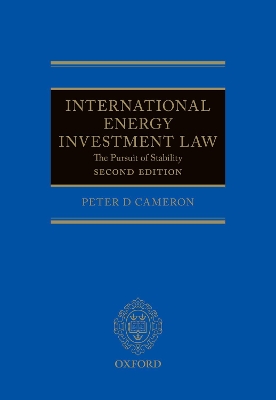 International Energy Investment Law book