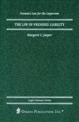 Law of Premises Liability book