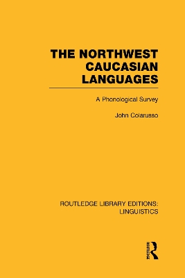 Northwest Caucasian Languages book