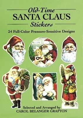 Old-Rime Santa Claus Stickers book
