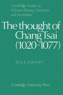 Thought of Chang Tsai (1020-1077) book