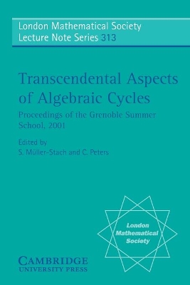 Transcendental Aspects of Algebraic Cycles book