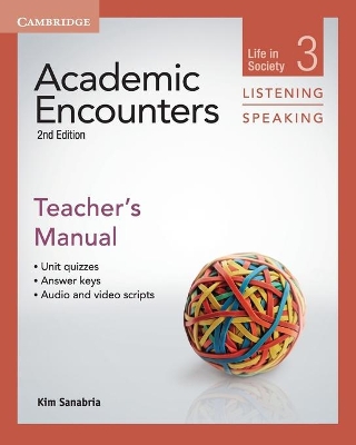 Academic Encounters Level 3 Teacher's Manual Listening and Speaking book