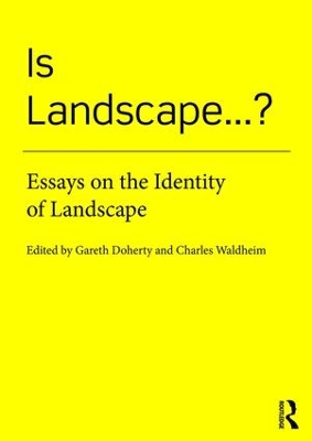 Is Landscape...? book