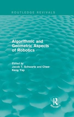 Algorithmic and Geometric Aspects of Robotics book