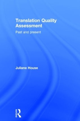 Translation Quality Assessment book