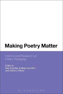 Making Poetry Matter book