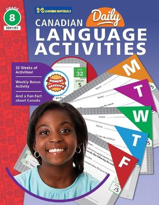 Canadian Daily Language Activities Grade 8 book