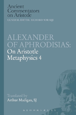 Alexander of Aphrodisias: On Aristotle Metaphysics 4 book