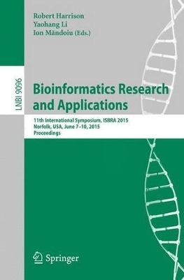 Bioinformatics Research and Applications book