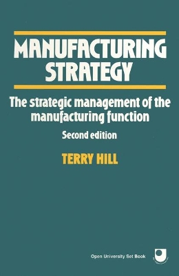 Manufacturing Strategy by Terry Hill