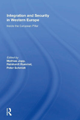 Integration And Security In Western Europe: Inside The European Pillar by Mathias Jopp