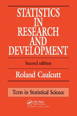 Statistics in Research and Development book