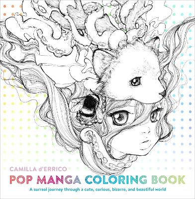 Pop Manga Coloring Book book
