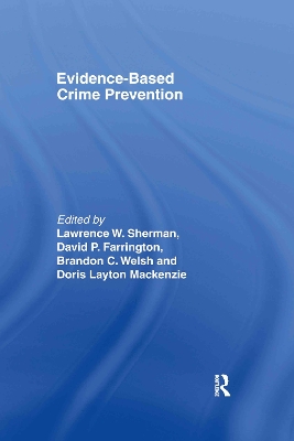 Evidence-based Crime Prevention book