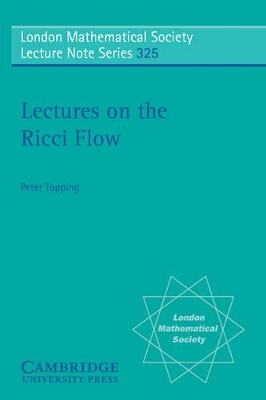Lectures on the Ricci Flow book