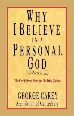 Why I Believe in Personal God book