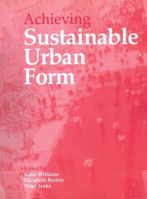 Achieving Sustainable Urban Form book