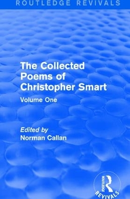 Collected Poems of Christopher Smart (1949) book