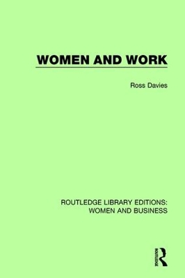 Women and Work book