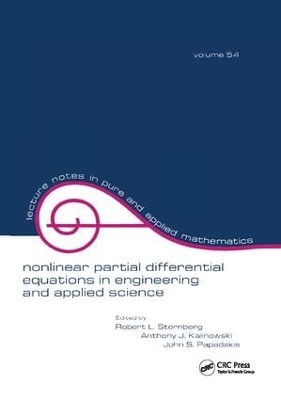 Nonlinear Partial Differential Equations in Engineering and Applied Science by Robert L. Sternberg