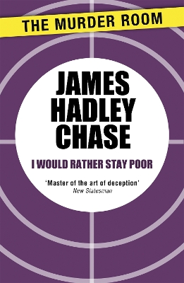 I Would Rather Stay Poor book