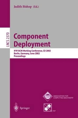 Component Deployment by Judith Bishop
