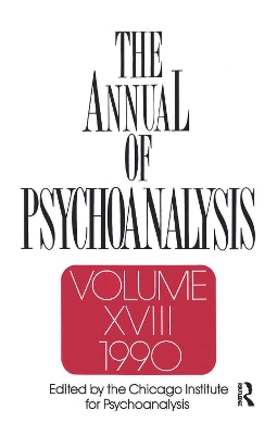 The Annual of Psychoanalysis, V. 18 book