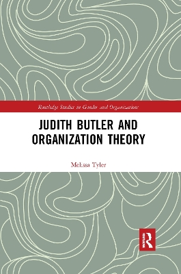 Judith Butler and Organization Theory book