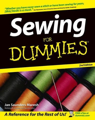 Sewing For Dummies book