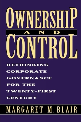 Ownership and Control book