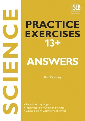 Science Practice Exercises 13+ Answer Book book