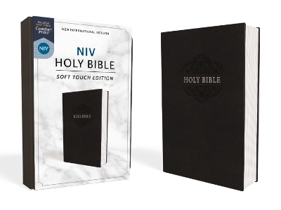 NIV, Holy Bible, Soft Touch Edition, Leathersoft, Black, Comfort Print book