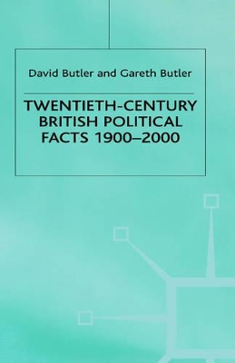 Twentieth-Century British Political Facts, 1900-2000 book