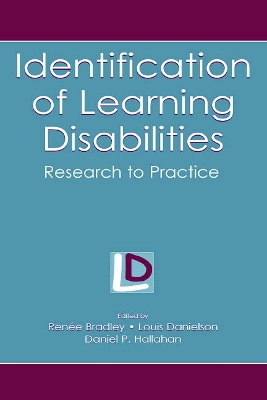 Identification of Learning Disabilities book