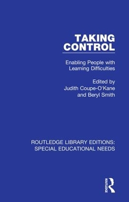 Taking Control: Enabling People with Learning Difficulties by Judith Coupe-O'Kane